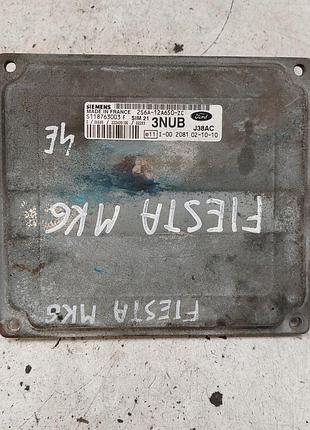 Блок управління двигуном ебу ford fiesta mk6 1.3b s118763003f 3nub