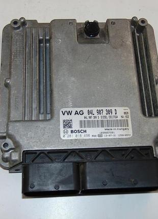 Блок управления двигателем эбу volkswagen golf vii 2.0 0281018498 04l907309d додати