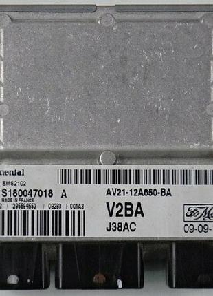 Блок управління двигуном ебу ford fiesta mk7 09 r 1.25 v2ba av2112a650ba