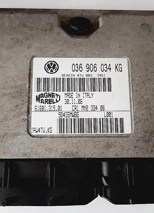 Блок управління двигуном ебу volkswagen polo 1.4 16v 036906034kg iaw4tv.kg