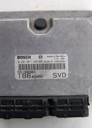 Блок управління двигуном ебу fiat 55188383 0281011426