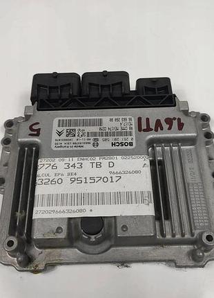 Блок управления двигателем эбу peugeot 3008 1.6 vti, а двигуна 9666326080