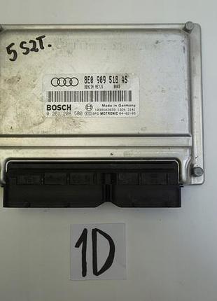 Блок управления двигателем эбу audi a4 b6 8e0909518as