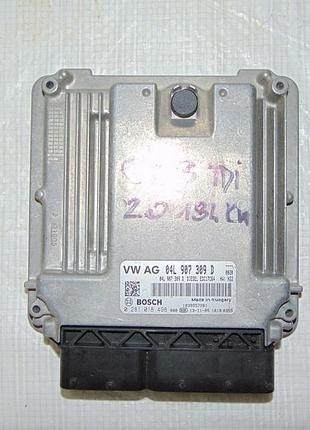 Блок управления двигателем эбу volkswagen passat b8, двигуна 04l907309d
