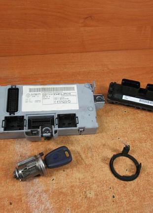 Блок управления двигателем эбу fiat punto 2 ii 1.2 8v iaw5af.p3 51735171 c150