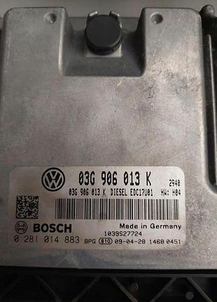 Блок управління двигуном ебу ibiza 6j 1.9 tdi bls 03g906013k