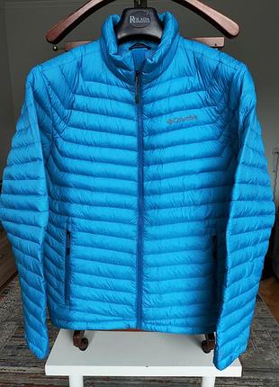 Продам легеньку пухову куртку columbia omni heat