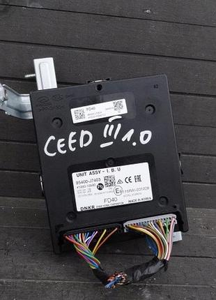 Блок управления двигателем эбу kia ceed iii 2020 1.0 t-gdi modul 95400-j7403 org