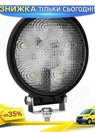 Ku світлодіодна фара brevia universal fit epistar 18w 1320lm для освітлення території flood ширококутн uni2l_k