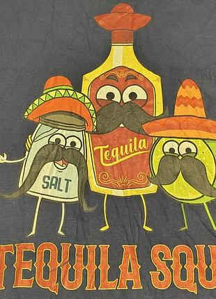 Gildan activewear srl cotton - tequila squad - чоловіча  велика стильна футболка  - 5xl