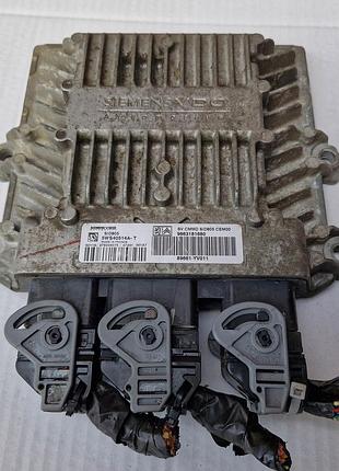 Блок управления двигателем эбу citroen c2 c3 5ws40514a-t 9663181680
