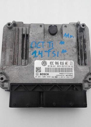 Блок управления двигателем эбу 03c906016ak octavia ii 1.4tsi 03c906016k