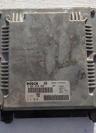 Блок управління двигуном ебу 0281010028 citroen peugeot 9635156680