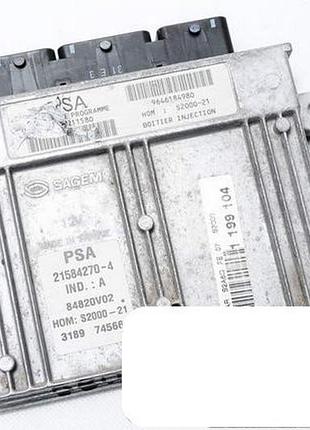 Блок управления двигателем эбу citroen saxo 1.4 9651211580 9646184980