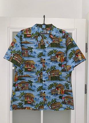 Чоловіча оригінальна сорочка rjc made in hawaii usa  size l