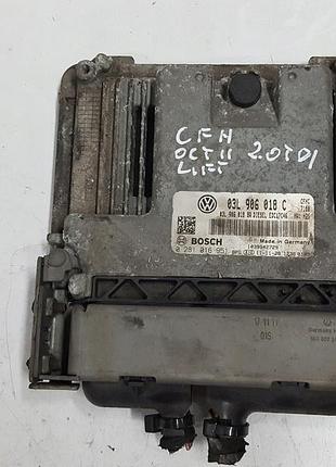 Блок управления двигателем эбу skoda octavia 2 ii lift 08-12 2.0 tdi cfh двигун 03l906018c 0281016951