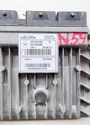 Блок управления двигателем эбу renault 237101312r 237103238r