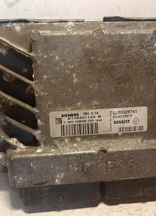 Блок управління двигуном ебу renault clio ii 1.4 8200326741 s11830112b ems3134