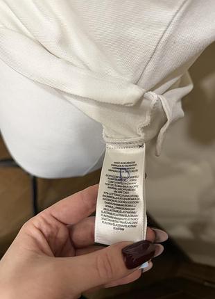 Polo ralph lauren поло біле оригінал s 2