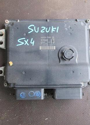 Блок управления двигателем эбу suzuki sx4 1.6b 339220-75k0 112300-5571