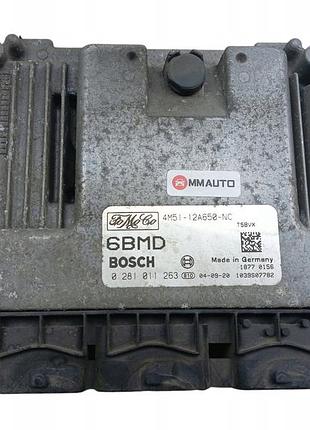 Блок управления двигателем эбу моторний c-max mk1 focus mk2 1.6 tdci 4m51-12a650-nc 0281011263