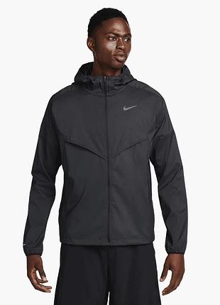 Куртка чоловіча nike windrunner black fb7540-010 l