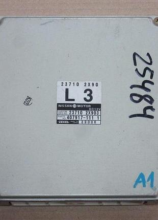 Блок управления двигателем эбу nissan 407917-111 23710 2x903