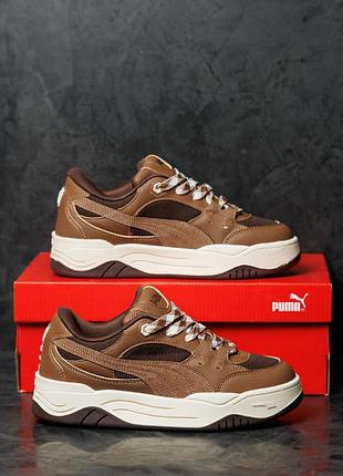 Р.36-41 кроссовки puma 180 brown pm040