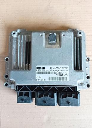 Блок управления двигателем эбу peugeot 207 0261s04008 9664738780