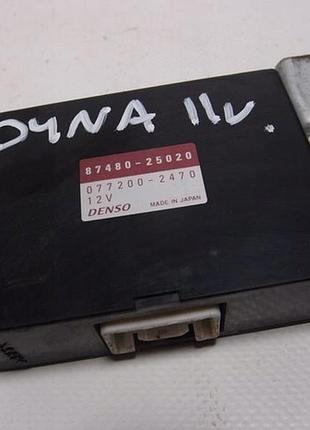 Блок управления двигателем эбу а 87480-25020 toyota dyna 3.0 d
