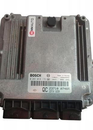 Блок управління двигуном ебу renault koleos i hy 2.0 dci 150 км 0281018172