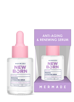 Сыворотка для лица антивозрастная mermade new born snail secretion filtrate & hymagic-4d 30 мл
