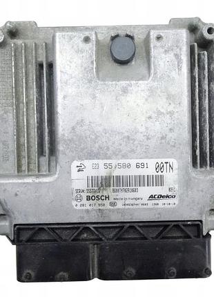 Блок управління двигуном ебу opel corsa d 55580691 00tn