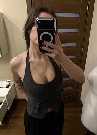 Майка /топ zara xs 3