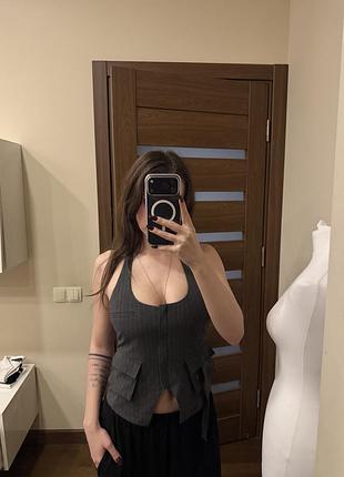 Майка /топ zara xs 6