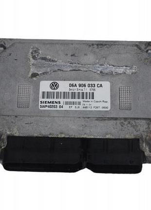 Блок управления двигателем эбу 1.6 bgu volkswagen audi skoda 06a906033ca 5wp4020304