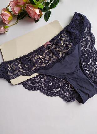 Гладенькі трусики з мереживом next, uk 14, eur 42