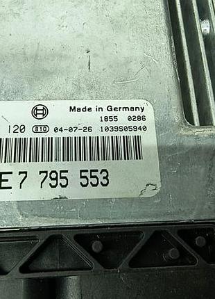 Блок управления двигателем эбу 7795553 bmw e60 0281011120 2