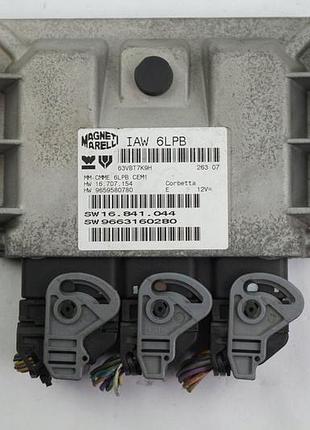 Блок управління двигуном ебу psa 9663160280 iaw6lpb 9659580780