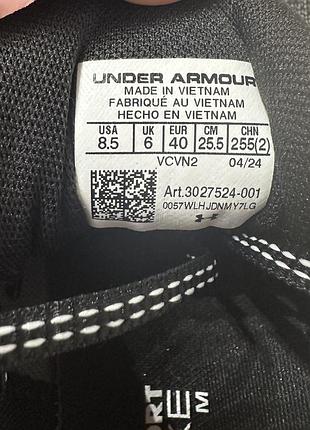 Кроссовки under armour, размер 40. 6