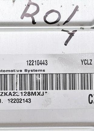 Блок управления двигателем эбу opel 12210443 2