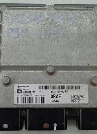 Блок управління двигуном ебу ford fiesta mk7 09 1.25 8v2112a650rf s180047001