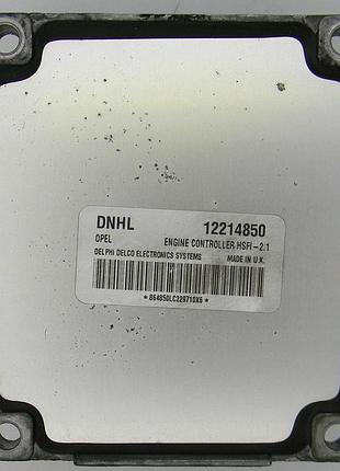 Блок управления двигателем эбу opel astra ii 1.4 12214850 dnhl