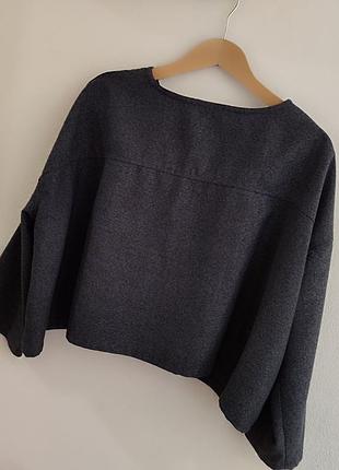 Широкий укорочений жакет monki р.s 4