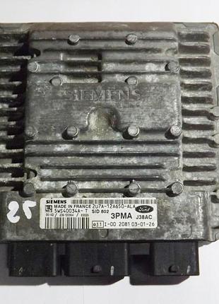 Блок управления двигателем эбу ford 2u7a12a650ala 5ws40034at 3pma
