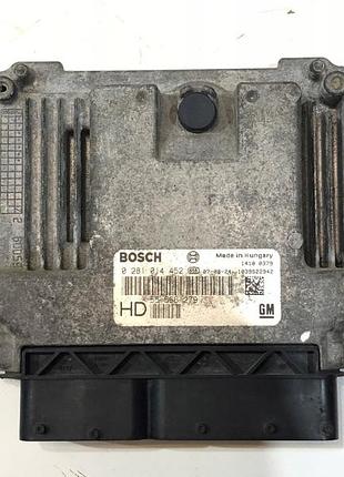 Блок управления двигателем эбу opel zafira b двигуна 1.9cdti 55566279 10770