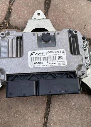Блок управления двигателем эбу fiat bravo ii 2 07-14 1.4 t-jet, блок управління 51805022a f2412b089