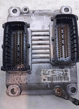 Блок управления двигателем эбу opel corsa c 1.2 80km 2000-2006 bosch 55352622