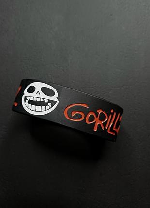Gorillaz силиконовый браслет