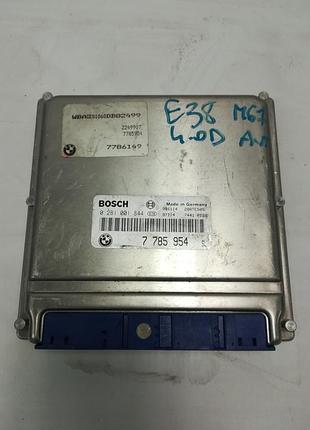 Блок управління двигуном ебу bmw e38 4.0d 0281001844 7785954